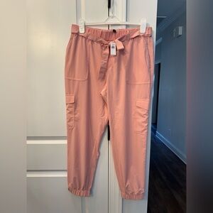 Banana Republic Pink Cargo Pants
